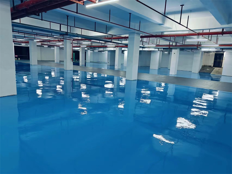 来宾停车场环氧地坪漆施工的干燥方法
