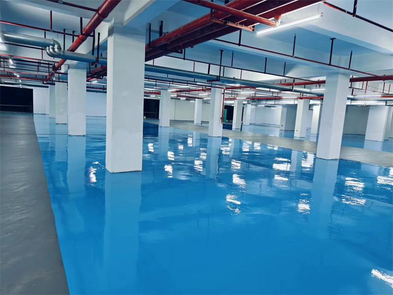 梧州环氧地坪漆的施工为什么不能一次成型?