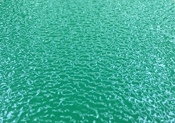 广西-在橘皮纹环氧地坪划线可以用热熔吗？