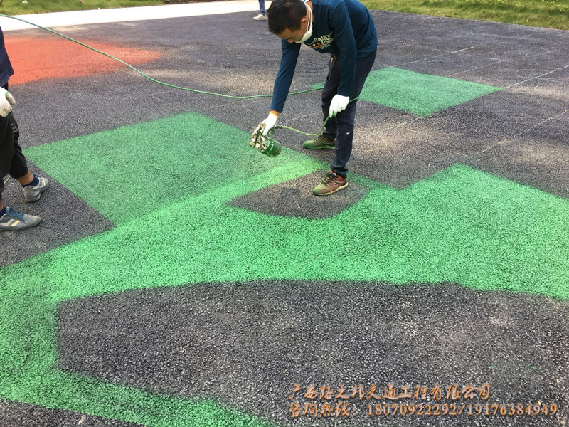 柳州-公园地面做沥青改色多少钱一平