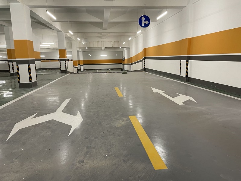 贺州-地下车库地坪漆及车位划线施工方案(图2)