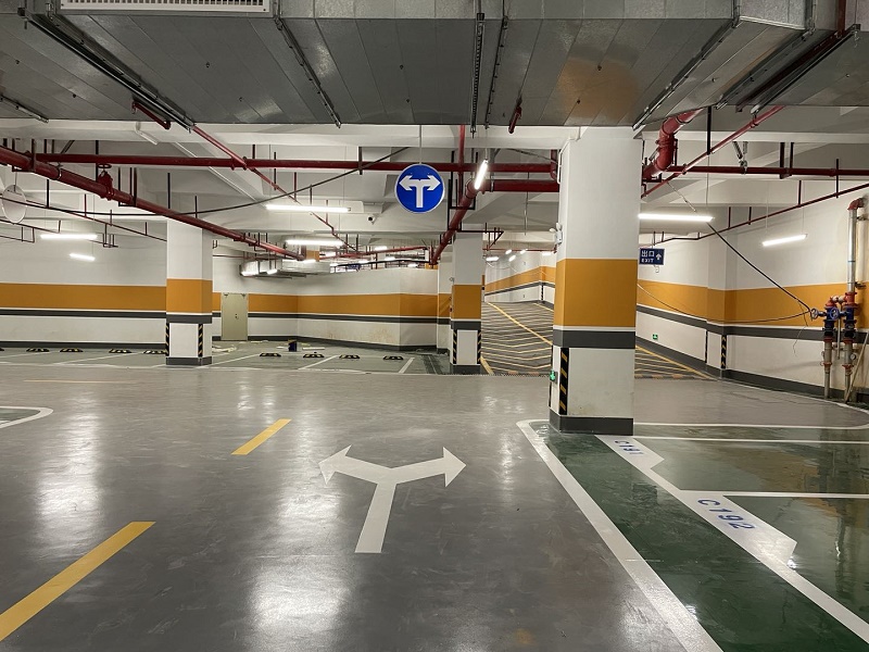 贺州-地下车库地坪漆及车位划线施工方案