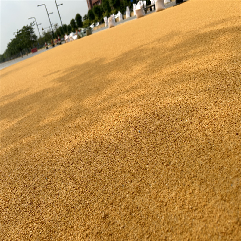 彩色陶瓷颗粒防滑路面的施工工艺(图1)