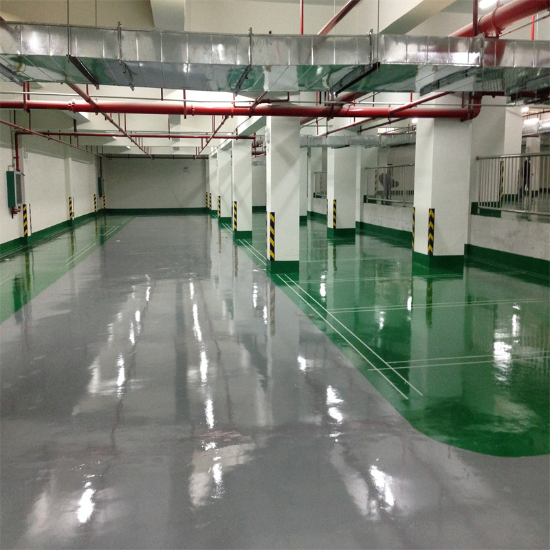 如何解决环氧地坪漆施工颜色差异的问题?(图1)
